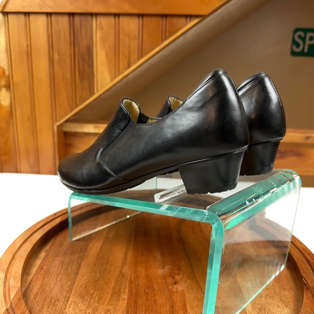 Ara black leather